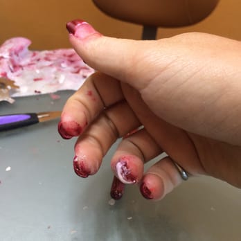 Ten Perfect Nails - what the male owner tried to send me home with.... - Nail Salons Near Me - Medford, Oregon Ten Perfect Nails - what the male owner tried to send me home with.... - Nail Salons Near Me - Medford, Oregon