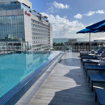 AC Hotel Miami Beach - Roof top pool facing east - Hotels Near Me - Miami Beach, Florida AC Hotel Miami Beach - Roof top pool facing east - Hotels Near Me - Miami Beach, Florida