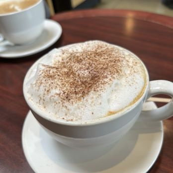 Merry Hill Coffee and Teas - Extra foam latte with sprinkles! Yum! - Coffee & Tea Near Me - Templeton, California
