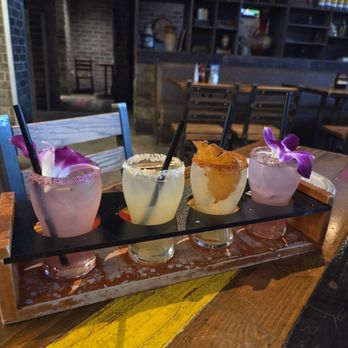 Nacho Daddy - Margarita Flight (with mods) - New American Near Me - Las Vegas, Nevada Nacho Daddy - Margarita Flight (with mods) - New American Near Me - Las Vegas, Nevada