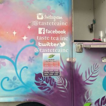 Taste Tea - Follow Taste Tea on social media - Food Trucks Near Me - Waipahu, Hawaii