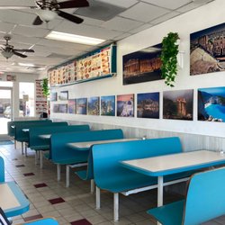 The Lucky Greek - Dining area.