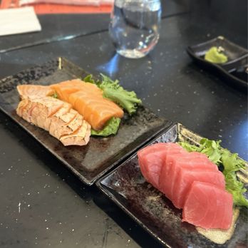 Sushi%AYCE/All You Can Eat - Seared Salmon, Salmon, and Tuna Sashimi - Sushi Bars Near Me - Seattle, Washington Sushi%AYCE/All You Can Eat - Seared Salmon, Salmon, and Tuna Sashimi - Sushi Bars Near Me - Seattle, Washington
