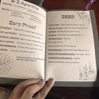 Provisions - Menu - Coffee & Tea Near Me - Vallejo, California