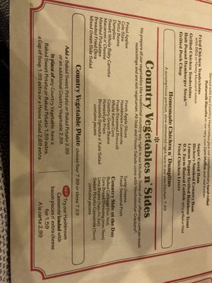 Menu photo 7 Cracker Barrel Old Country Store Fairburn, GA Menu photo 7 Cracker Barrel Old Country Store Fairburn, GA