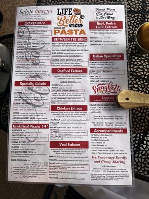 Menu photo 2 Salute Taverna Taylor, MI Menu photo 2 Salute Taverna Taylor, MI