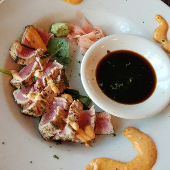 Blackbeard's On The Beach - The most delicious seared tuna I've ever tasted.  It rates a 10 in my book. - Seafood Near Me - Corpus Christi, Texas