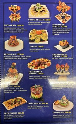 Menu photo 4 Mariscos Los Altos Tracy, CA