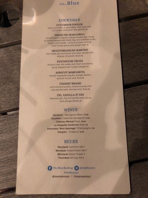 Menu photo 1 Balcon Rooftop Bar New York, NY