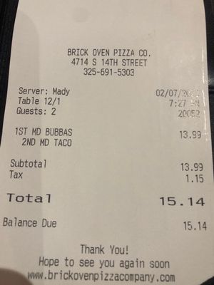 La Torcia Brick Oven Pizza - Abilene by null