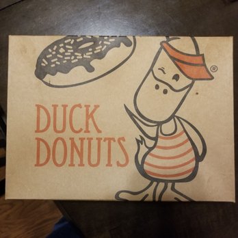 Duck Donuts - Box for half dozen. - Donuts Near Me - Latham, New York