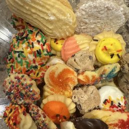 asst. fall color mini cookies asst. fall color mini cookies