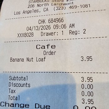 Starbucks - Coffee & Tea Near Me - Los Angeles, California