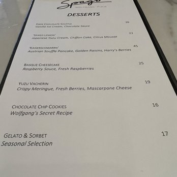 Spago - 5/11/23 Menu - New American Near Me - Las Vegas, Nevada Spago - 5/11/23 Menu - New American Near Me - Las Vegas, Nevada