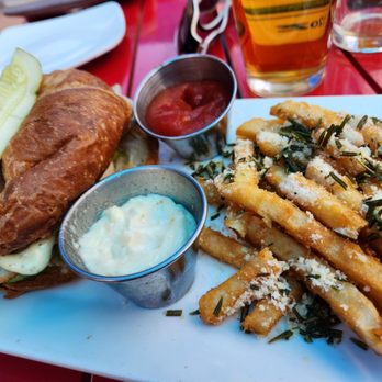 Sandstone Park - Turkey, bacon, avocado croissant served warm with Truffle fries. Yum - Parks Near Me - Lyons, Colorado Sandstone Park - Turkey, bacon, avocado croissant served warm with Truffle fries. Yum - Parks Near Me - Lyons, Colorado