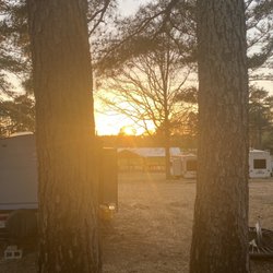 Vaiden Campground - Great sunset view from the campsites