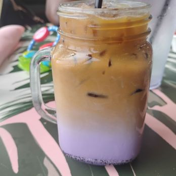The Liquor Store - ube & coconut milk latte - Breakfast & Brunch Near Me - Memphis, Tennessee The Liquor Store - ube & coconut milk latte - Breakfast & Brunch Near Me - Memphis, Tennessee