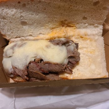 Deli Delicious - Half of large tri tip with Jack. Missing some slices to make this a full sandwich. - Delis Near Me - Fresno, California