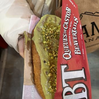 BeaverTails - Pistachio - Desserts Near Me - Banff, Alberta