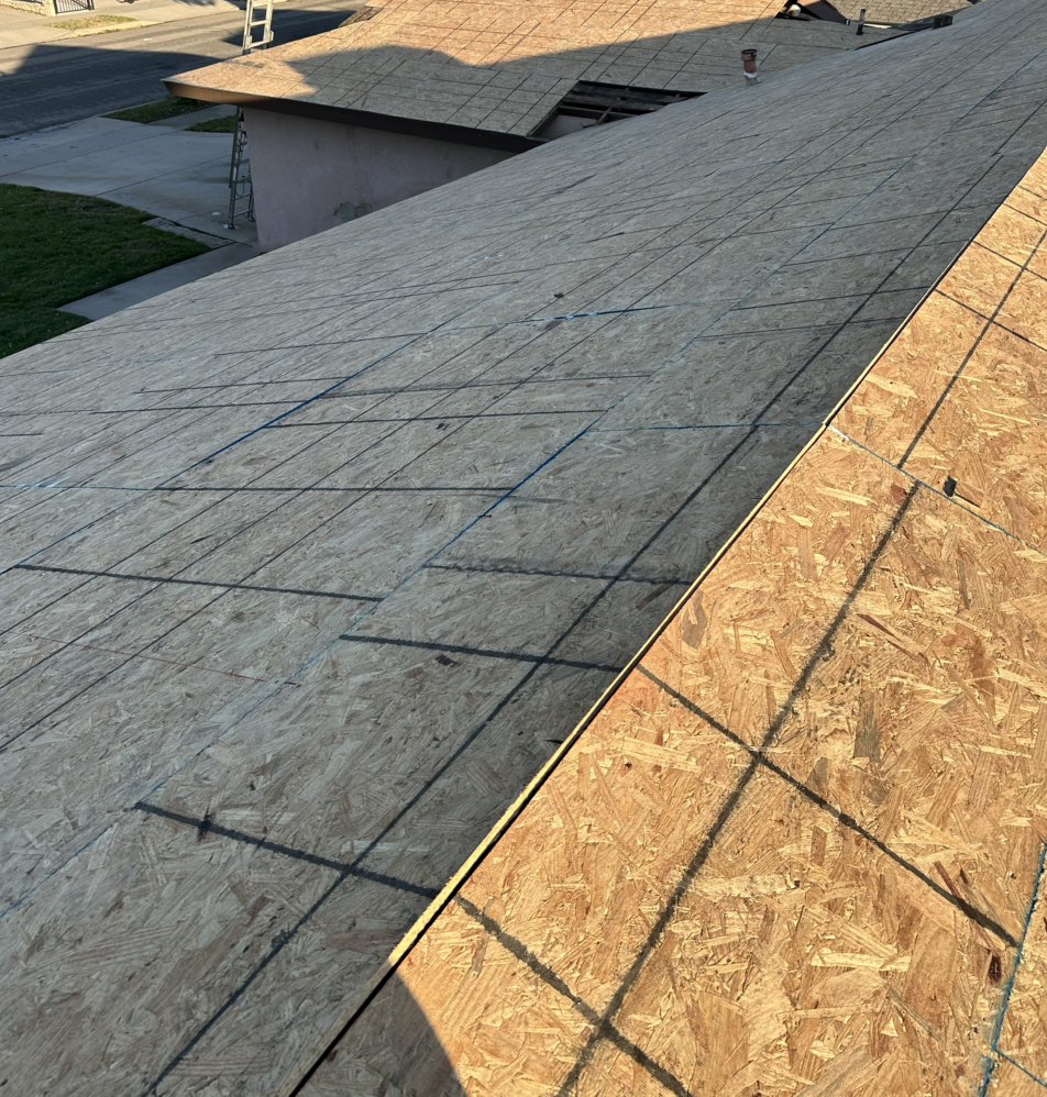 Slide of Blue J’s Roofing