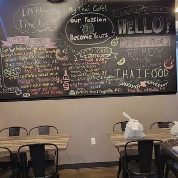 My Thai Cafe - Menu - Thai Near Me - Denver, Colorado