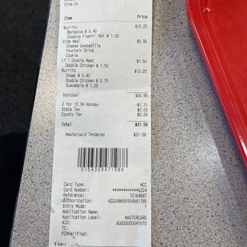 Hot Head Burritos - All the up charges. Never asked for extra meats. Just asked if they could put more because the burrito came with about 1tablespoon of meat. - Mexican Near Me - Evansville, Indiana Hot Head Burritos - All the up charges. Never asked for extra meats. Just asked if they could put more because the burrito came with about 1tablespoon of meat. - Mexican Near Me - Evansville, Indiana