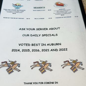 Starting Gate Restaurant - Menu - Diners Near Me - Auburn, Washington Starting Gate Restaurant - Menu - Diners Near Me - Auburn, Washington