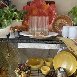 A Beautiful Table - Classic and elegant home decor! At Ruby's  is where you'll find unique item that'll complement your home.