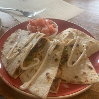 Crush XI - Spicy Chicken Quesadilla - New American Near Me - Melbourne, Florida
