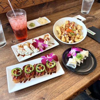 Lil' Buddha's - Big MF, Rock Shrimp Tempura, Spicy Tuna Crispy Rice, & Hidden Gem (ig: @cravingswithcat) - Sushi Bars Near Me - Newport Beach, California