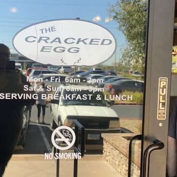 The Cracked Egg - Front main entrance "Cracked Egg" - Breakfast & Brunch Near Me - Las Vegas, Nevada The Cracked Egg - Front main entrance "Cracked Egg" - Breakfast & Brunch Near Me - Las Vegas, Nevada