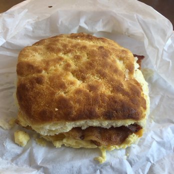 Dottie's Kitchen - Bacon Egg Cheese Cat Head Biscuit - Breakfast & Brunch Near Me - Helen, Georgia Dottie's Kitchen - Bacon Egg Cheese Cat Head Biscuit - Breakfast & Brunch Near Me - Helen, Georgia