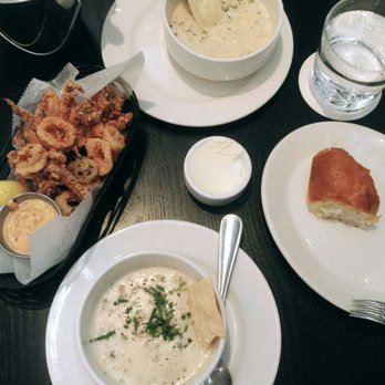 Row 34 - Seaport - Calamari, clam chowder - New American Near Me - Boston, Massachusetts Row 34 - Seaport - Calamari, clam chowder - New American Near Me - Boston, Massachusetts