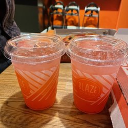 Blaze Pizza - Blood orange lemonade