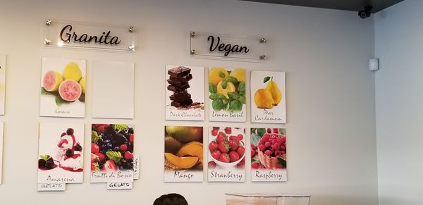Menu photo 5 Gelato Granucci Palm Springs, CA