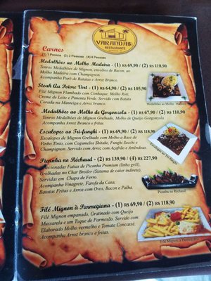 Menu photo 5 restaurante Varandas Guararema, SP