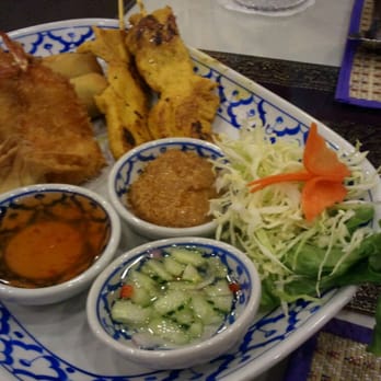 Lucky Elephant - Lucky elephant appitizer platter - Thai Near Me - Ontario, California Lucky Elephant - Lucky elephant appitizer platter - Thai Near Me - Ontario, California