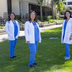 Rebecca Lee, FNP - Edinger Medical Group - Three of EMG's Nurse Practitioners (from left to right) Lana Nguyen, FNP, Rebecca Seo, FNP and Jeanie Lam, FNP.