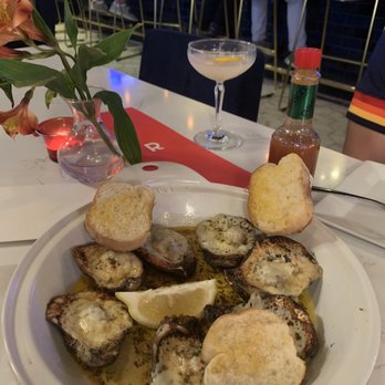 Rouj Creole - Miniature chargrilled oysters... - Cajun/Creole Near Me - Baton Rouge, Louisiana Rouj Creole - Miniature chargrilled oysters... - Cajun/Creole Near Me - Baton Rouge, Louisiana
