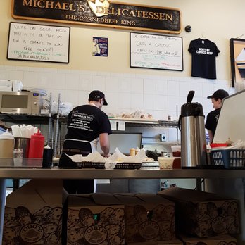 Michael's Deli - little too much on the jokey/quip side, more work/less corny jokes. - Delis Near Me - Brookline, Massachusetts