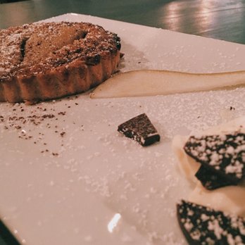 Alpin Bistro - The Pear and Walnut Tart was divine! - Wine Bars Near Me - Gainesville, Florida