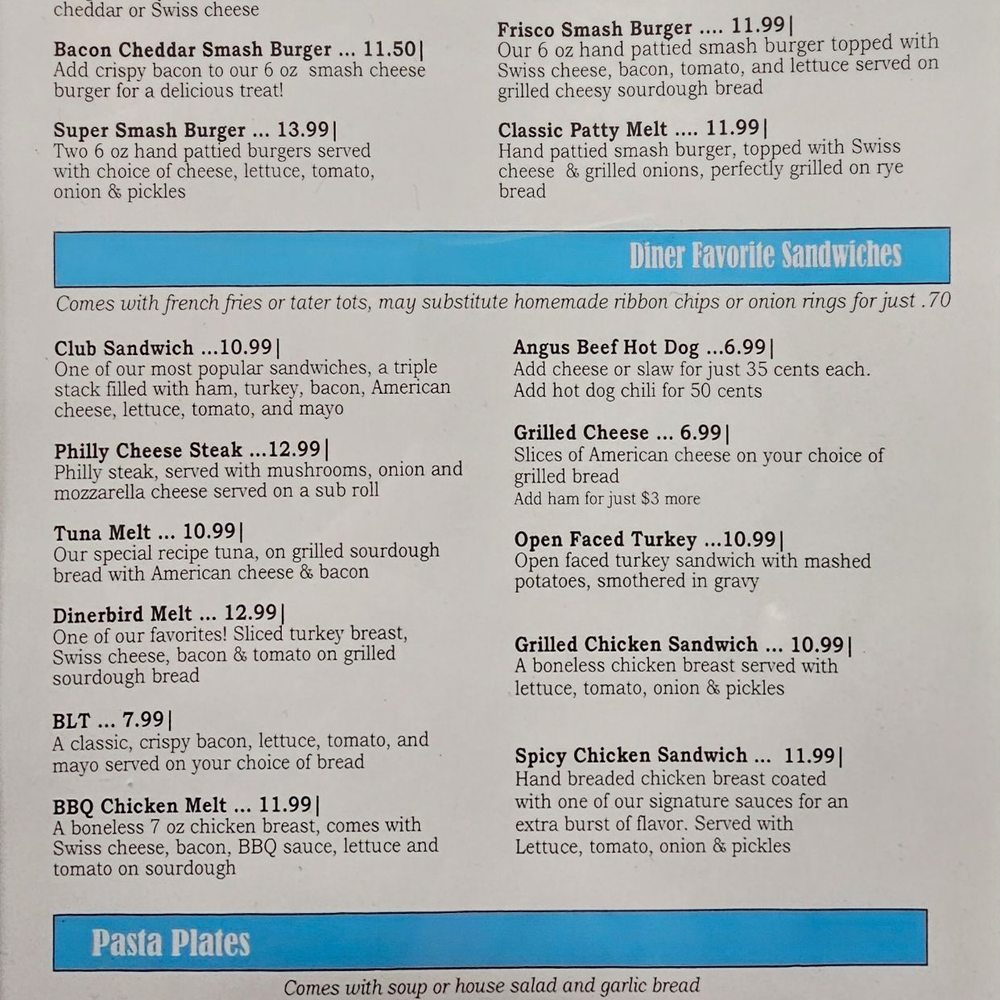 Carolina's Diner - Menu - Diners Near Me - Greensboro, North Carolina