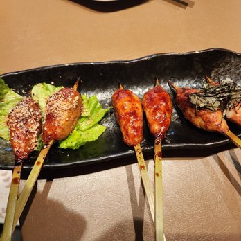 Tsukuneya Robata Grill - Goma Tsukune, Teriyaki Tsukune, and Yuzu Daikon Tsukune - Izakaya Near Me - Honolulu, Hawaii Tsukuneya Robata Grill - Goma Tsukune, Teriyaki Tsukune, and Yuzu Daikon Tsukune - Izakaya Near Me - Honolulu, Hawaii