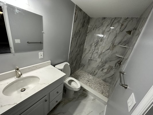 Bathroom remodeling - R&A Constructions specializes in all bathroom remodels and demolitions. Bathroom remodeling - R&A Constructions specializes in all bathroom remodels and demolitions.