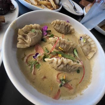 Tallo - Short Rib Dumplings (2nd order) much better and larger portion size - Caribbean Near Me - Wesley Chapel, Florida