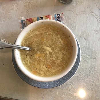 Lucky House - Bowl of Egg Flower Soup - Chinese Near Me - Vancouver, Washington