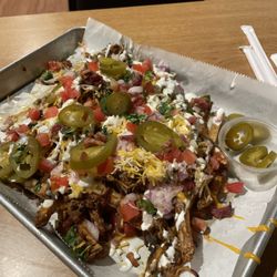 Drip Drop BBQ Shop - Pulled pork nachos