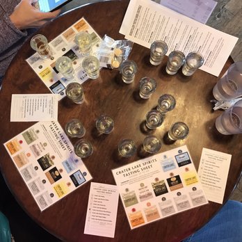 Crater Lake Spirits - After our samples - Beer, Wine & Spirits Near Me - Bend, Oregon