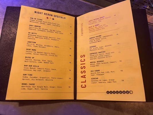 Menu photo 8 Night Heron Oakland, CA Menu photo 8 Night Heron Oakland, CA