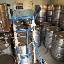 Big Tree Maple - Maple syrup stockpile in the air conditioned storage unit